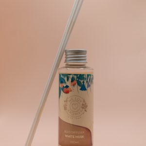 Αρωματικό χώρου με sticks 100ml White Musk